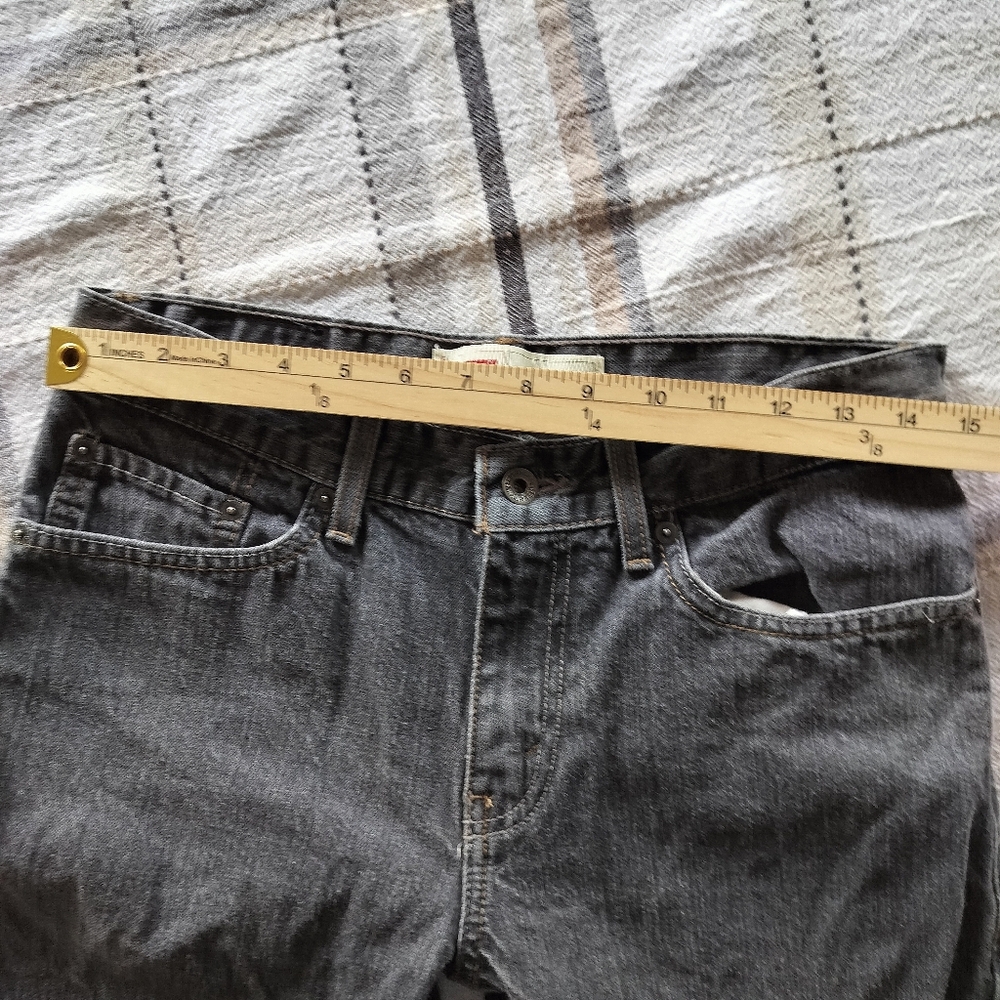 Boys Levis‎ 511 Skinny Jeans Size 16R Gray Casual Urban - Picture 7 of 9